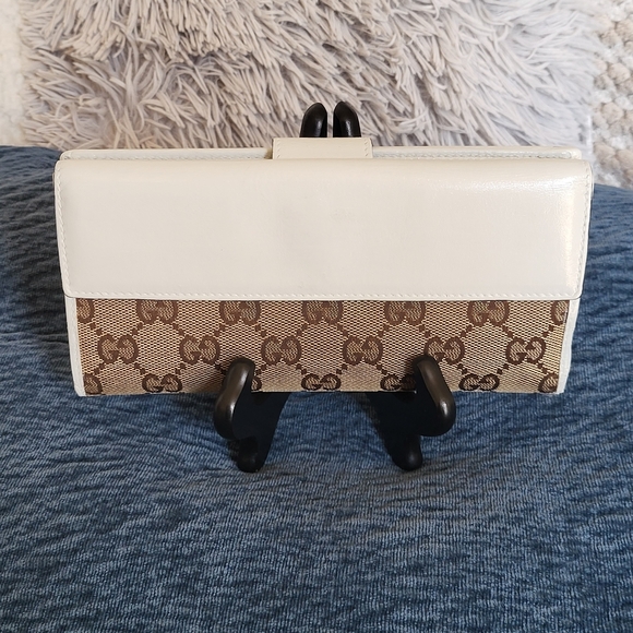 Gucci GG Canvas Heart Continental Long Wallet - Picture 2 of 10